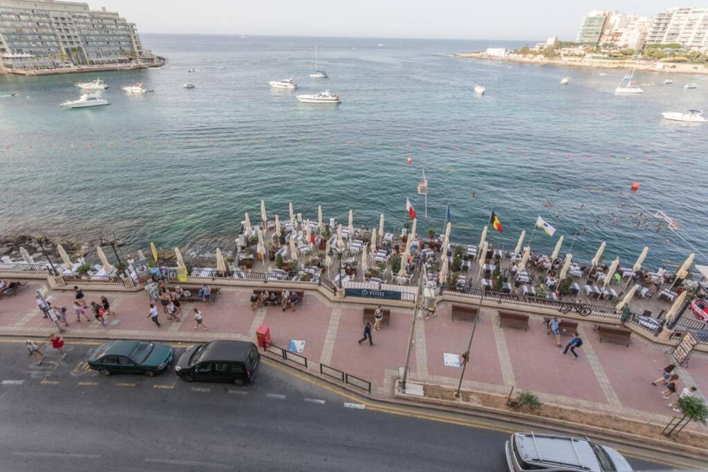 St Julians' Sea Front, Spectacular View, Apartment St. Julian's Exterior foto